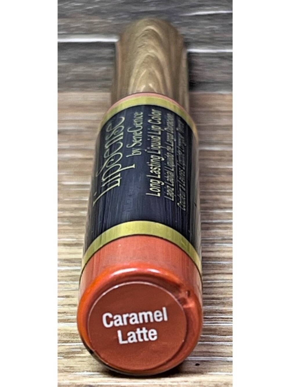 NEW Lipsense by SeneGence CARAMEL LATTE 0.25 fl oz Liquid Lip Color Lipstick